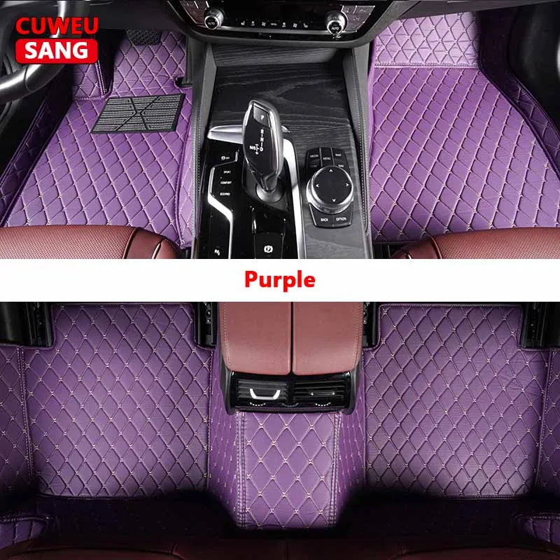 Custom Car Floor Mats For SUZUKI Jimny Swift Auto Carpets Foot Coche Accessories alternate view