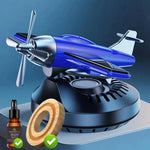 Car Solar Rotation Helicopter Aromatherapy Aircraft Long-Lasting Fragrance Car Dashboard Ornament Decoration Accessaries