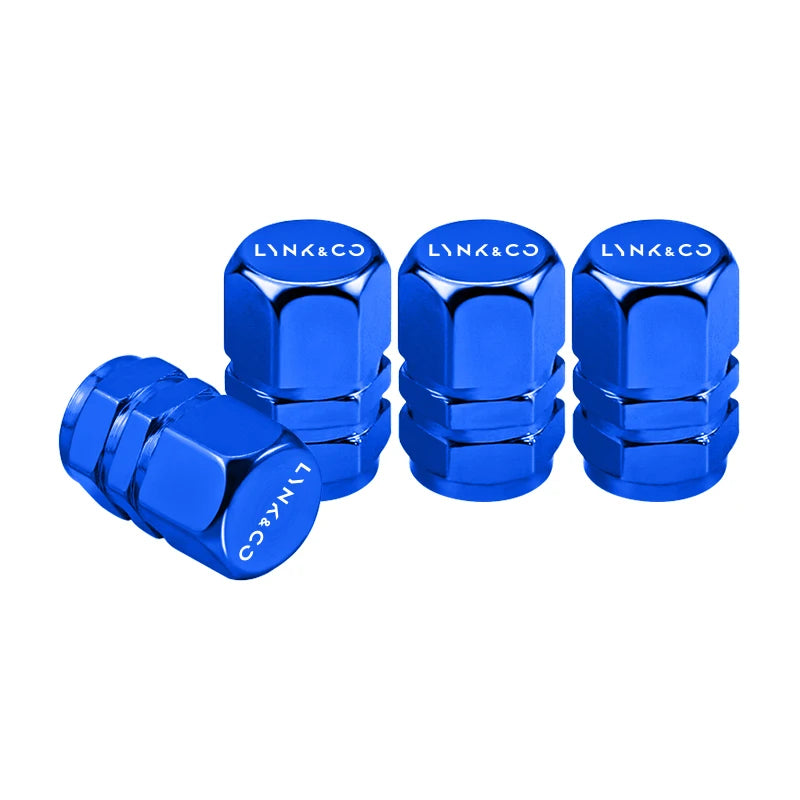 4Pcs Aluminum Alloy Tire Valve Caps for LYNK&CO 01 02 03 05 06 | Dust Proof Wheel Acc alternate view