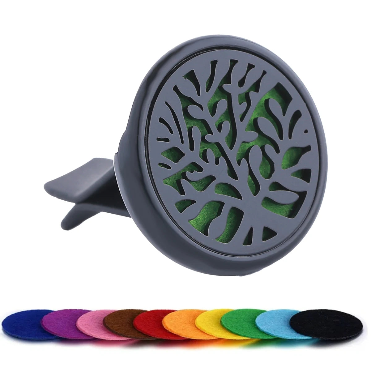 Refillable Car Air Freshener | Vent Clip Diffuser with 10 Gaskets lifestyle view