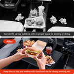 YZ For Tesla Model Y YL 3 Highland Juniper Standard 2-in-1 Foldable Car Steering Wheel close-up view