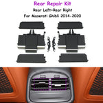 LHD RHD Ghibli 2014-2020 Car Rear Left Right Air Conditioning AC Vent Grille Slide Clip Repair Kit For Maserati 670021523