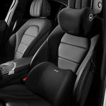 Ergonomic memory foam car seat cushion - suitable for all seasons comfort car headr additional angle