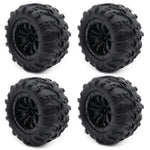 4PCS Rubber Tire 6034 for SCY 16101 PRO 16102 PRO 1/16 RC Monster Truck