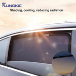 KUNGKIC Car Side Window Sun Shade Curtain for Chery JAECOO J7 2023-2025 | UV Protectio close-up view