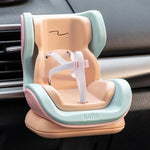 Car Safety Seat Cartoon Chair Model Car Doll Decorative Item Car Interior Accessories St detail view