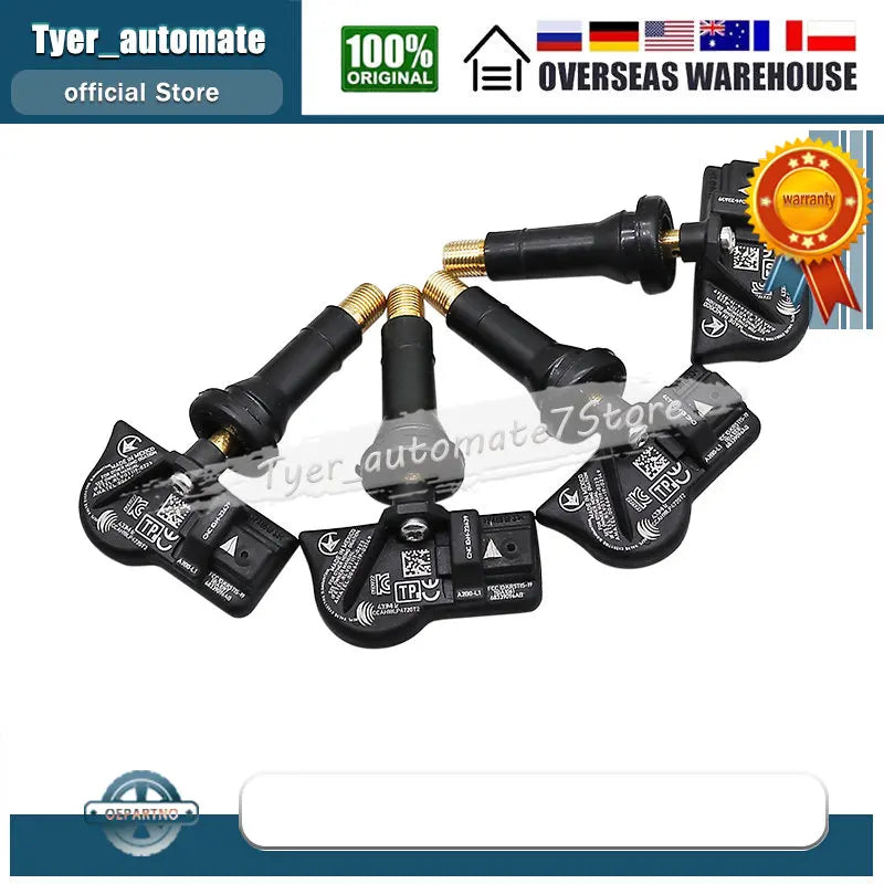 4PCS TPMS Tire Pressure Monitor Sensor for Jeep Grand Cherokee 2021-2022 Grand Wago additional angle