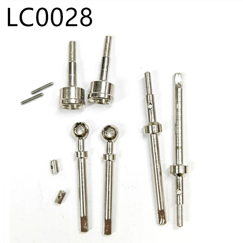 1/18 LDRC LD18401 LD18499 Modified Accessories Receiver Tire Motor Gearbox Servo Gear lifestyle view
