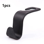 Black Car Seat Back Hook for Bags additional angle
