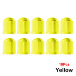 AUTCOAT Tire Stem Valve Caps | Universal Plastic Valve Covers for Cars, Trucks, Bikes lifestyle view