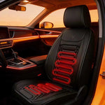 Heated Car Seat Cover 12V Winter Seat Cushion 2 Pcs close-up view