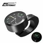 Motorcycle Handlebar Clock | Aluminum Refit Night Vision Waterproof Quartz Watch
