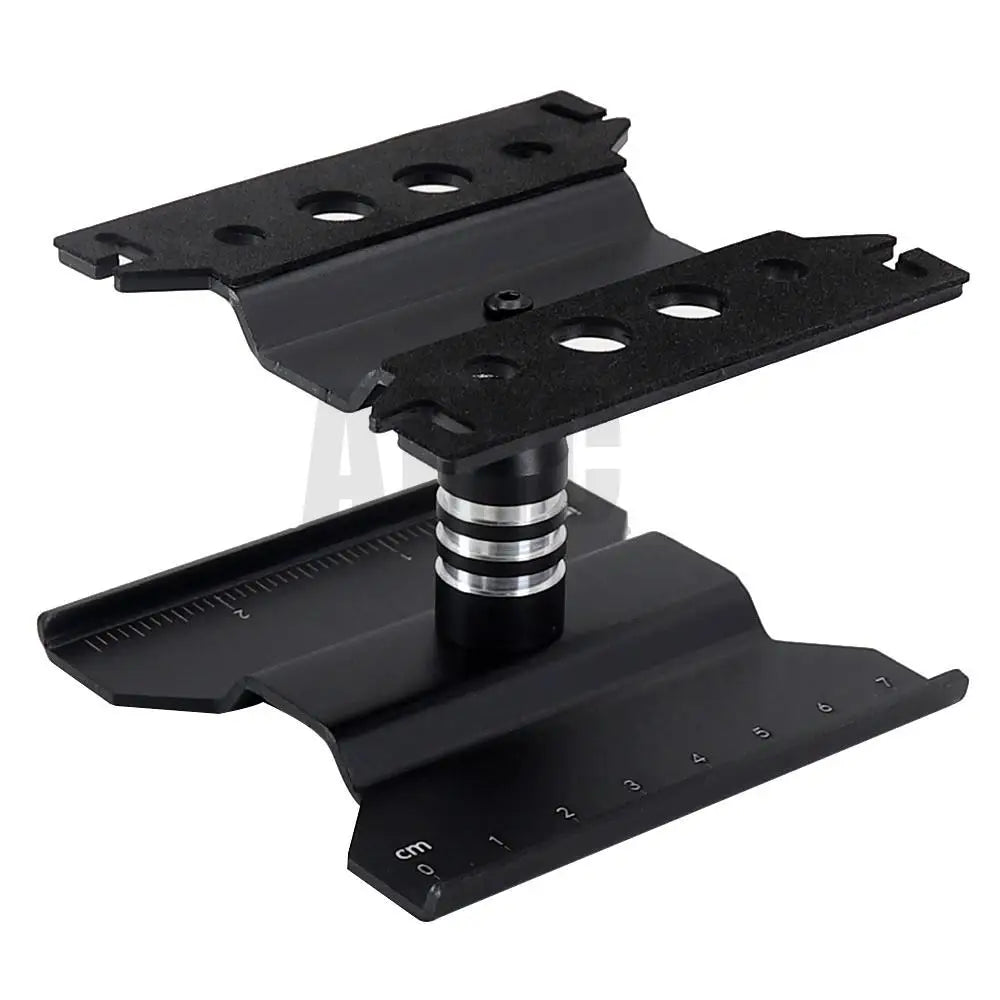 RC Car Repair Stand Workstation for 1/16 1/18 1/24 Scale Trucks close-up view