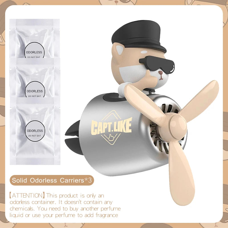 Odorless DIY Air Freshener Vent Clip | Decorative Car Fragrance Diffuser alternate view