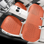 Premium Nappa Leather Car Seat Covers Laser Perforated for Airflow Ultra Soft Anti Sli close-up view