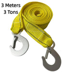1 Pcs 3M/4M Car Tow Cable Heavy Duty 3Ton/5Ton Trailer Rope Towing Pull Rope Strap Ho lifestyle view