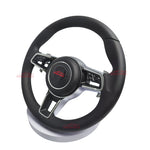 Customized Leather Car Steering Wheel For Porsches 911 996 Cayenne 958 718 Boxster 918 Cayman Macans Panamera Taycan GT RS 970