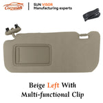Sun Visor For Toyota Corolla E120 E140 E180 2001-2019 Auris Altis Car Left Sunvisor Right Side Sunshade Accessories Replacement
