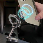 360° Rotating Magnetic Car Phone Holder | Foldable Dashboard Mount for All Smartphones detail view
