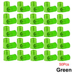 Plastic Tire Valve Caps with Built-in Valve Core Remover | Universal Stem Covers fo additional angle