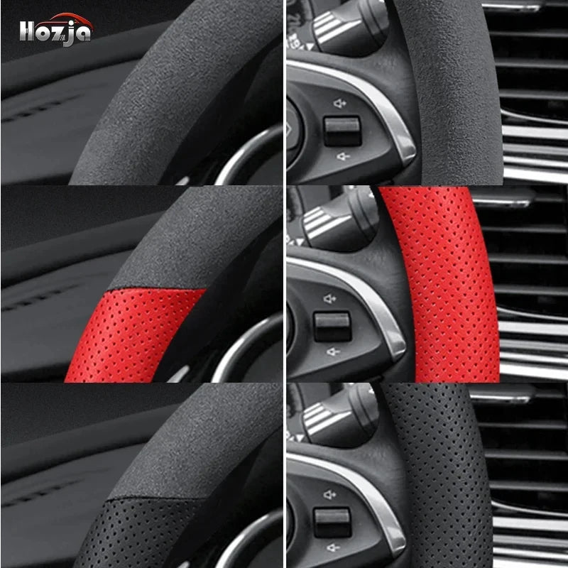 For Chery Exeed TXL TX VX LX RX ET ES C-DM EX-7 Car Steering Wheel Cover Automobile additional angle