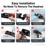 Multifunction Car Headrest Hook Storage Holder Adjustable Auto organize Headrest Package Clip Car Storage Interior Accessories