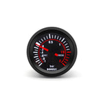 2″ 52mm 7-in-1 Car Gauge Set with Smoke Lens | Tachometer, Boost, Vacuum, Temp, Oil Pr close-up view