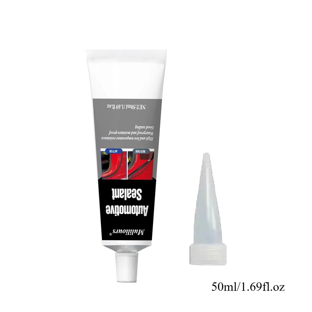 Black Automotive Sealant Silicone Adhesive | Universal Waterproof Repair Sealer lifestyle view