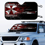 Classic Movies Resident Evil Windshield Sunshade | Car Sun Visor for UV Protection an lifestyle view