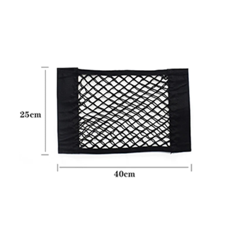 Car Seat Back Organizer Trunk Net Mesh Pocket Storage Bag