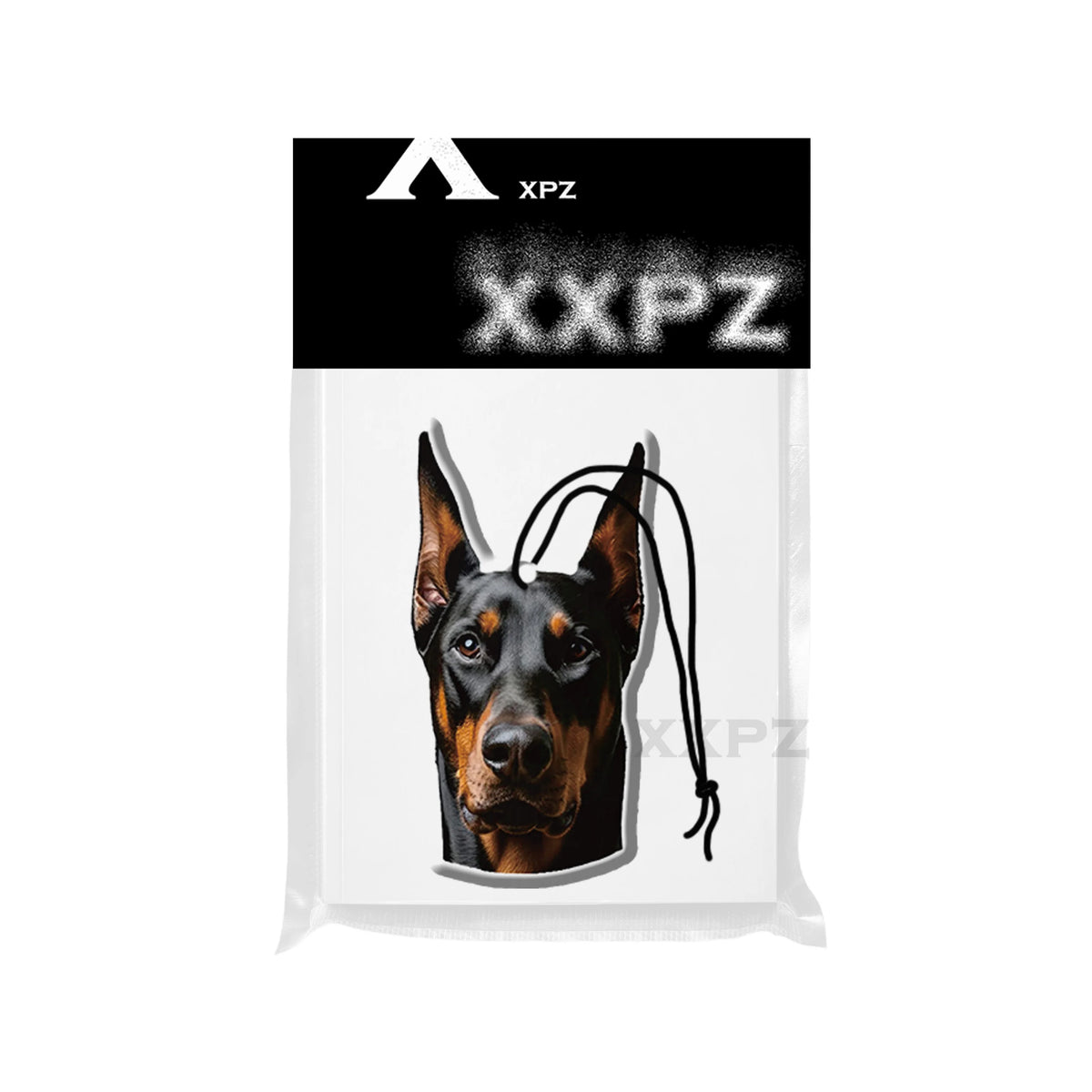1/3pcs Doberman Car Air Freshener Auto Parts Car Hanging Funny Dog Shape Aromathera additional angle