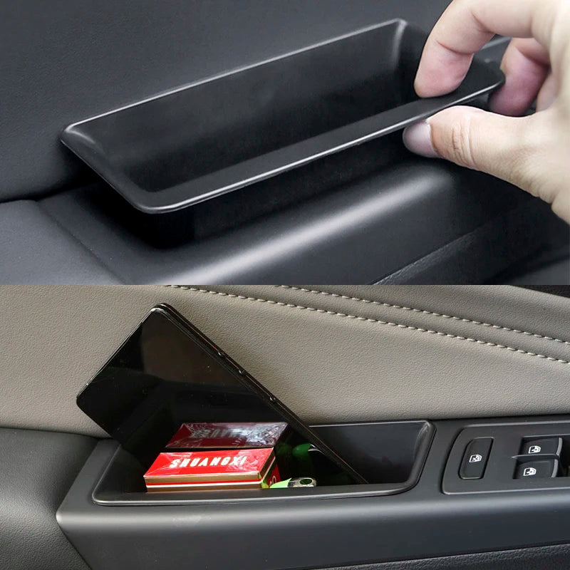 For Volkswagen VW Golf 8 Mk8 2019~2025 Car Armrest Storage Box Center Console Co-pilot Layered Pocket Organizer Case Accessories