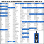 Car Tire Pressure Monitor Sensor System Relearn Tool 315MHz or 433MHz Universal U508 alternate view