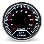 2" 52mm Exhaust Gas Temperature Gauge | LED Display for Car Racing 12V alternate view