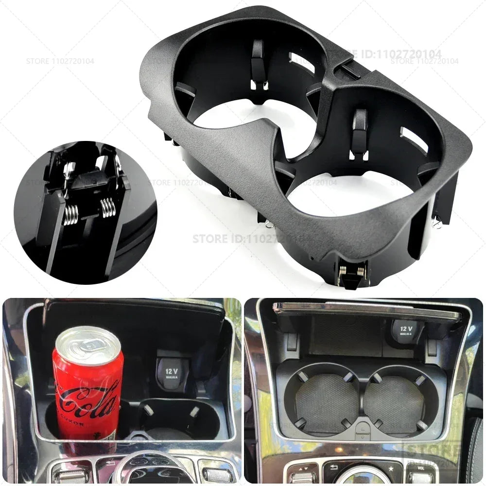 For 2013-2021 Mercedes-Benz W205 W212 W213 W463 X253 Center Console Drinks Cup Holder 2056800691