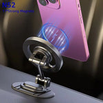 Metal Magnetic Car Phone Holder for MagSafe close-up view