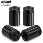 4PCS Tire Valve Stem Caps | Universal Leak Proof Stem Covers for Car SUV Truck Bicycl alternate view