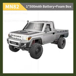 MN82 Upgraded PRO Off-Road 4WD Pickup Truck 1:12 Scale RC Car with Headlights 2.4G Re alternate view