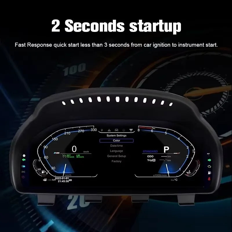 LCD Digital Instrument Cluster for BMW F10 F15 F16 F25 F02 F07 X3 X4 X5 X6 5 Series | lifestyle view