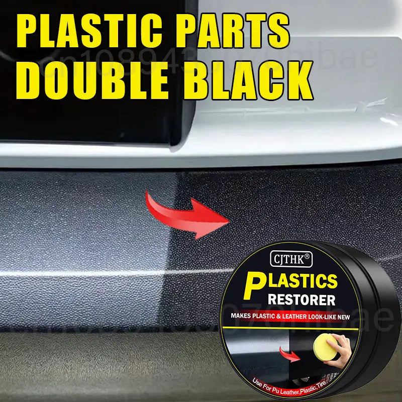 Plastic Trim Restorer Back To Black Gloss Leather Coating detail view