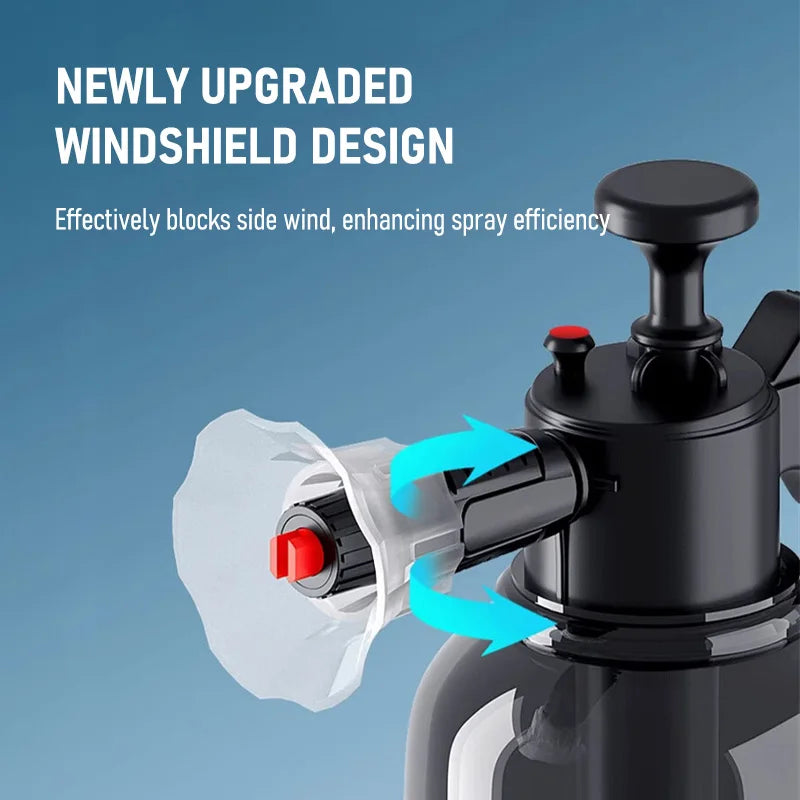 2L Car Foam Sprayer Hand Pump Pressure Washer | Car Wash Cleaning Tool detail view