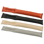 Car Seat Gap Filler Soft Leather Plug Spacer close-up view
