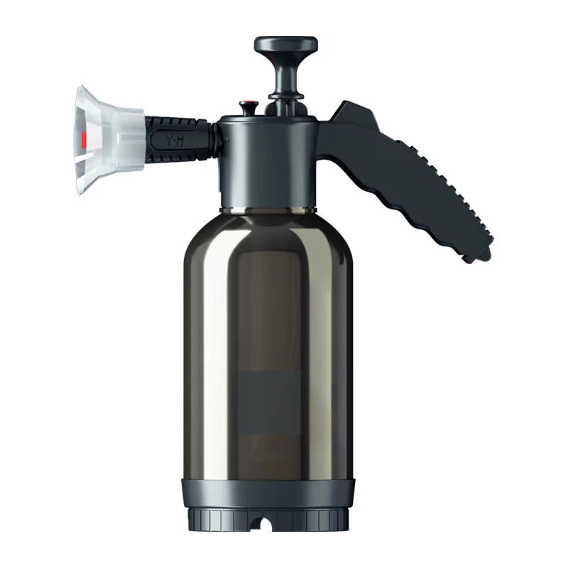 Handheld Foam Sprayer for Car Wash | 2L High Pressure Hand Pump Spray Bottle additional angle