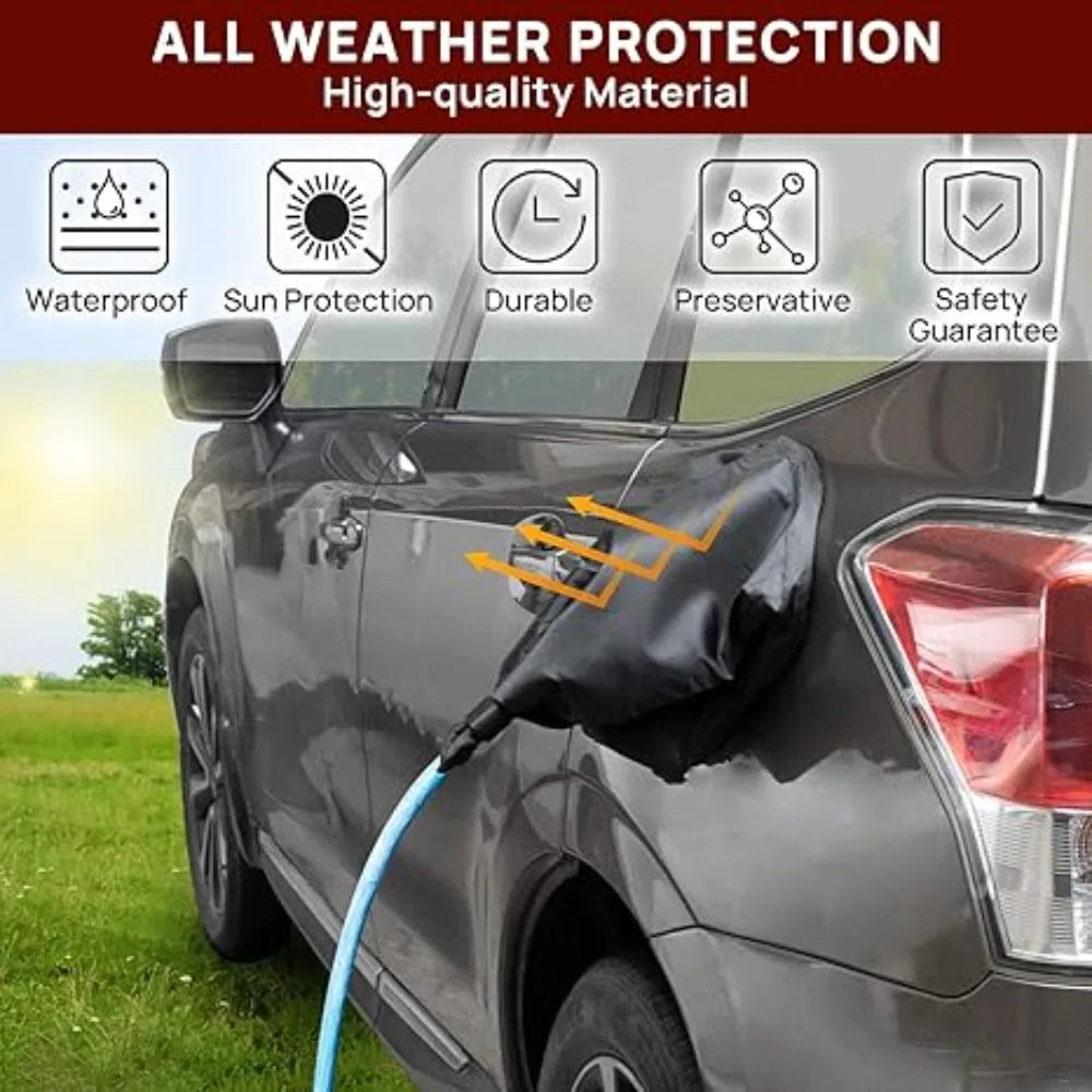 Magnetic EV Charger Port Cover | All-Weather Plug Protector for Electric Cars detail view