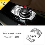 Car Interior Front Reading Lampshade, Lamp Decoration Frame For BMW 5 Series F10 F11 alternate view