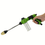 High-Pressure Foam Spray Water Gun | Car Cleaning and Garden Irrigation Tool additional angle
