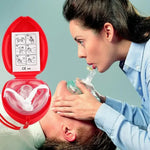 1Set Car Rescue CPR Mask Emergency First Aid Masks Resuscitator One-Way Valve CPR Fac alternate view