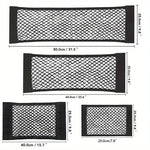 1 Universal Car Storage Bag Dual-Layer Mesh Trunk Organizer | Integrated Car Storage alternate view