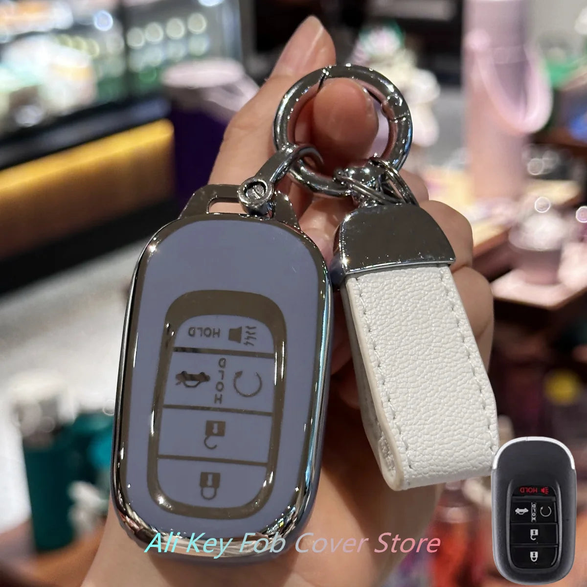Honda Key Fob Cover & Protector – Soft TPU Case for 2022–2024 Civic, Accord, HR-V, Pi lifestyle view