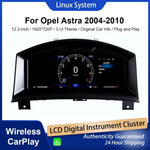 Digital Instrument Cluster for Opel Astra 2004-2010 | 12.3" HD Speedometer Upgrade detail view